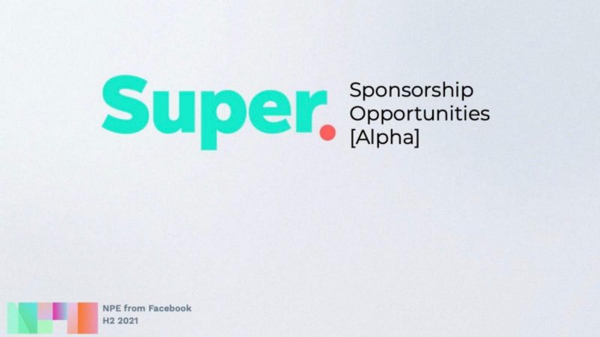 Super by Meta pitch deck slide 1 of 17