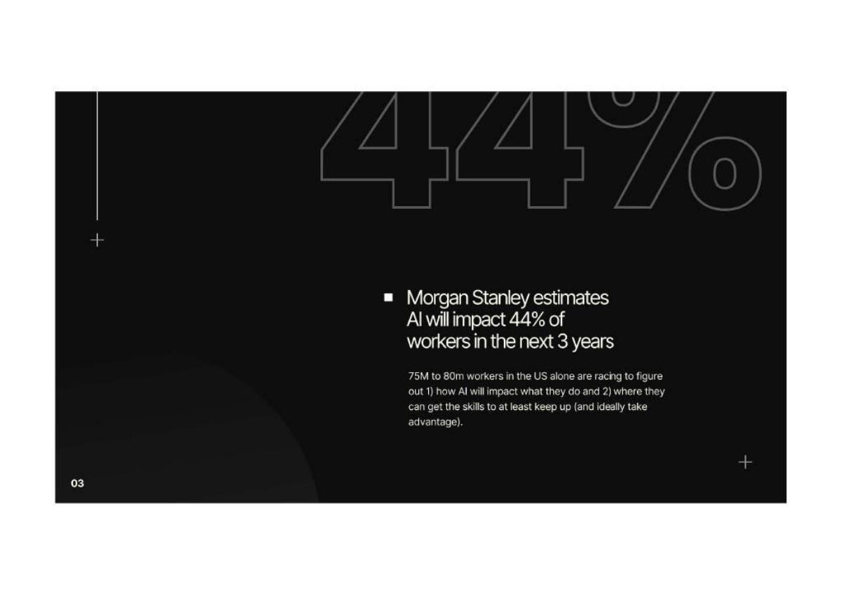 Superintelligent pitch deck slide 3 of 13