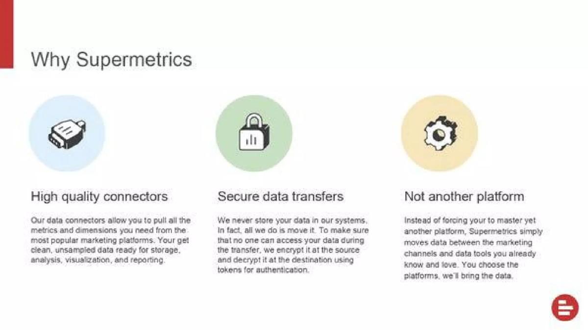 Supermetrics pitch deck slide 5 of 14