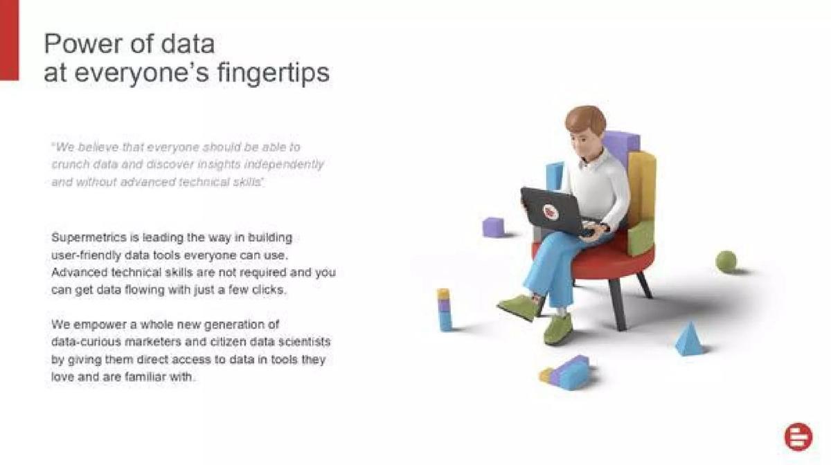 Supermetrics pitch deck slide 6 of 14