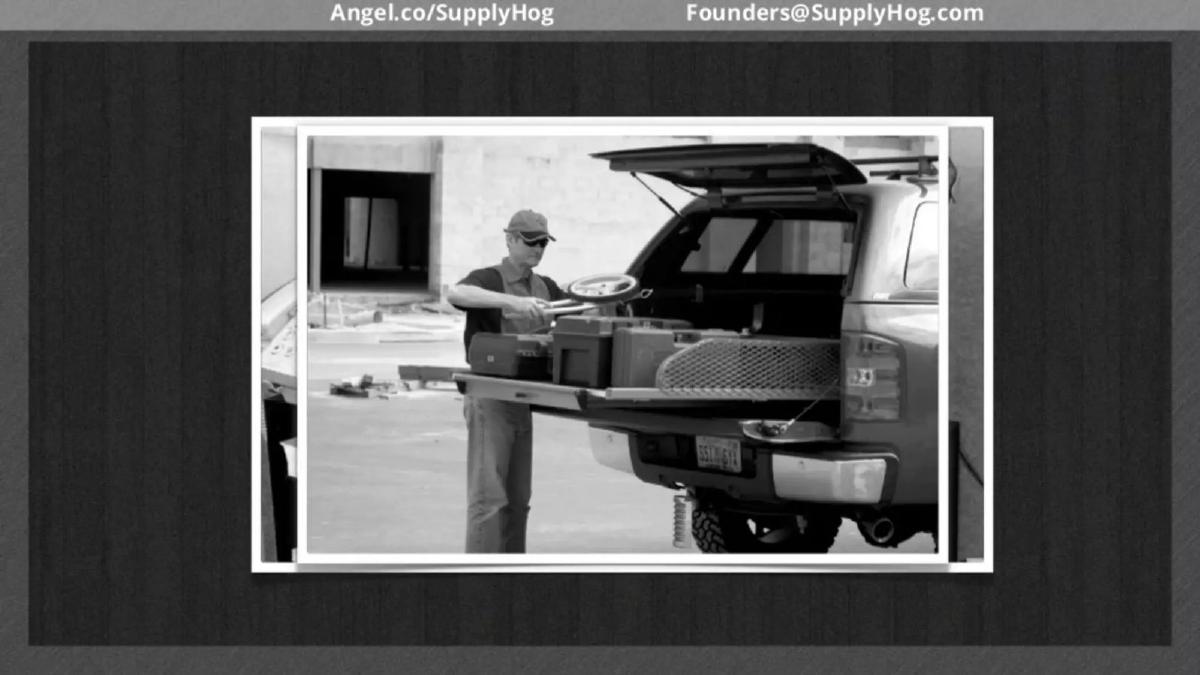 SupplyHog pitch deck slide 3 of 27
