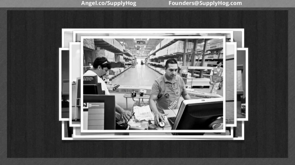 SupplyHog pitch deck slide 6 of 27