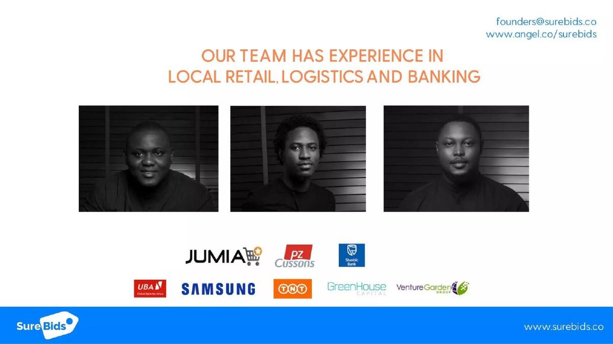SureGroup (formerly SureBids) pitch deck slide 5 of 10