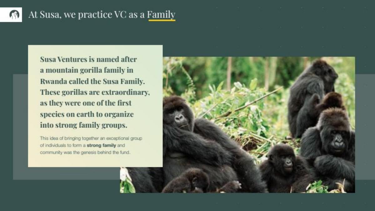 Susa Ventures pitch deck slide 3 of 33