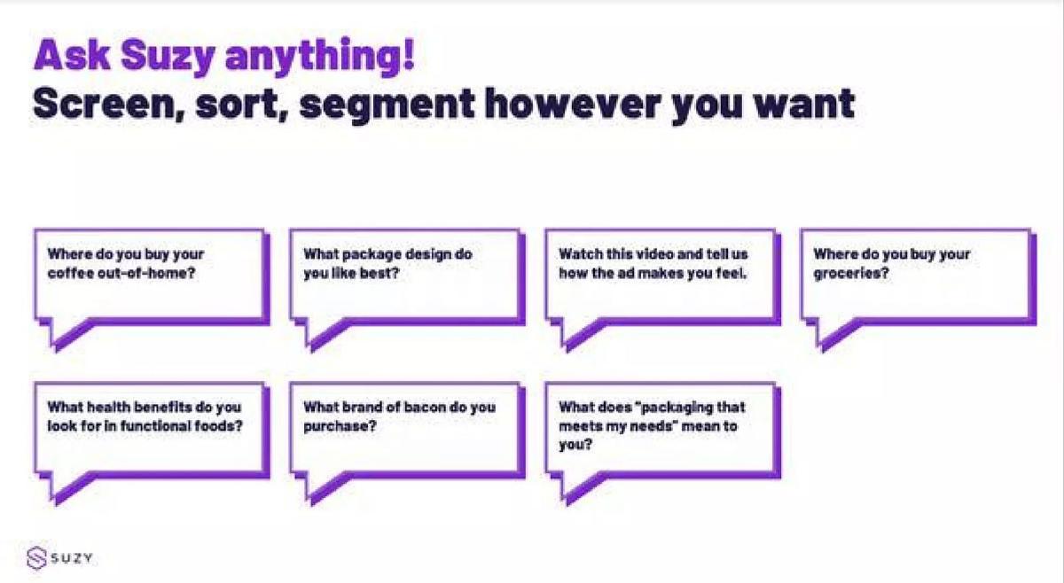 Suzy pitch deck slide 2 of 14