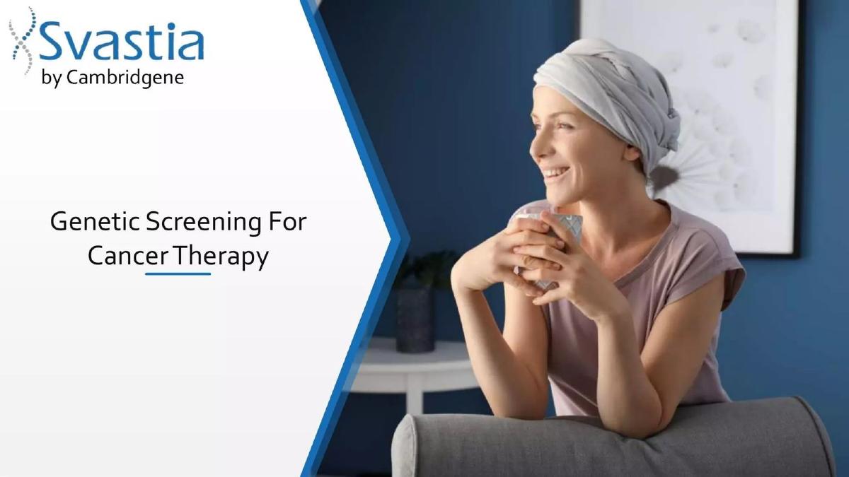 Svastia by Cambridgene pitch deck slide 1 of 10