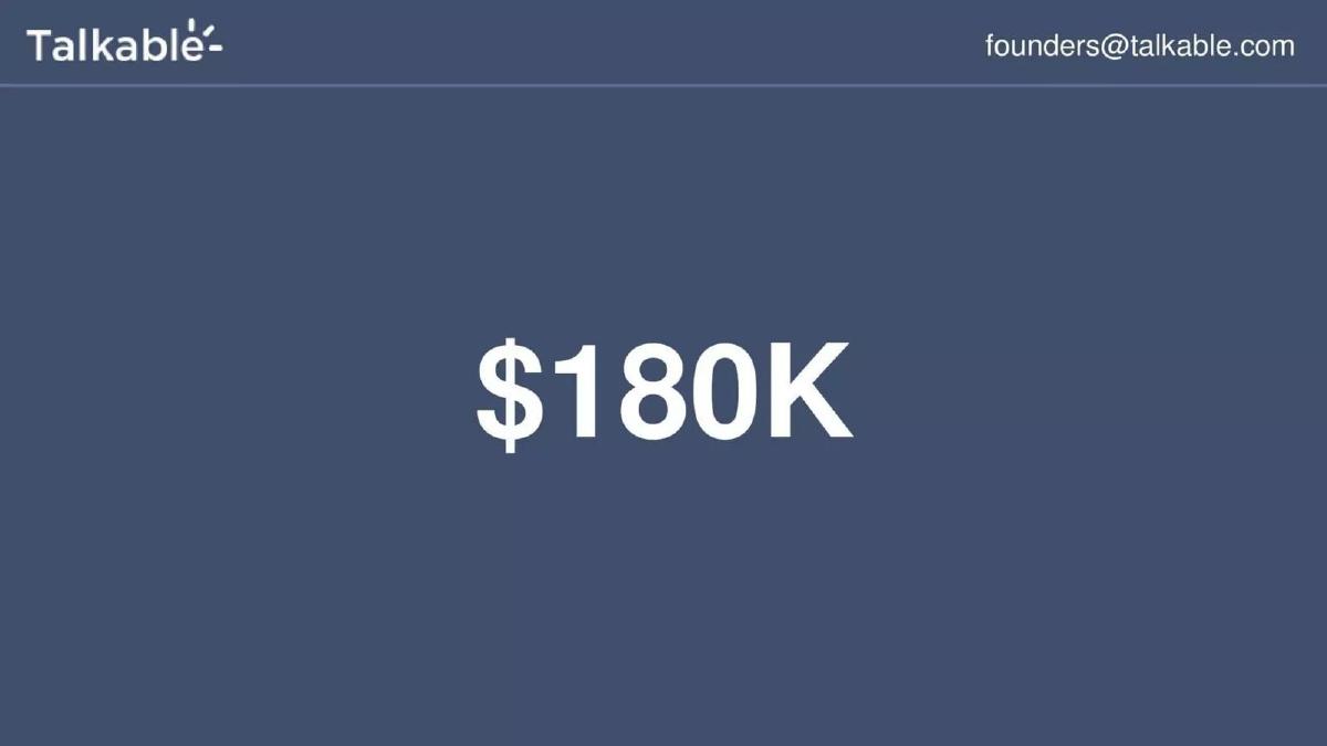 Talkable (formerly Curebit) pitch deck slide 6 of 17
