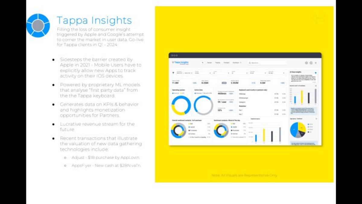 Tappa pitch deck slide 5 of 8