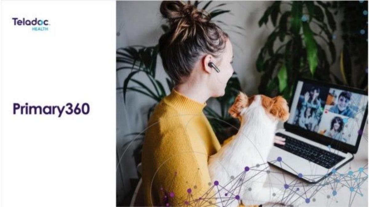 Teladoc pitch deck slide 1 of 10