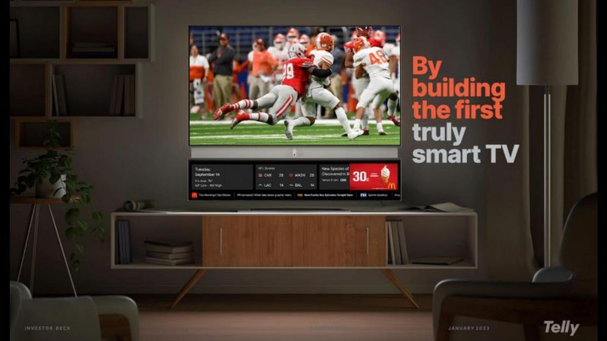 Telly pitch deck slide 3 of 20