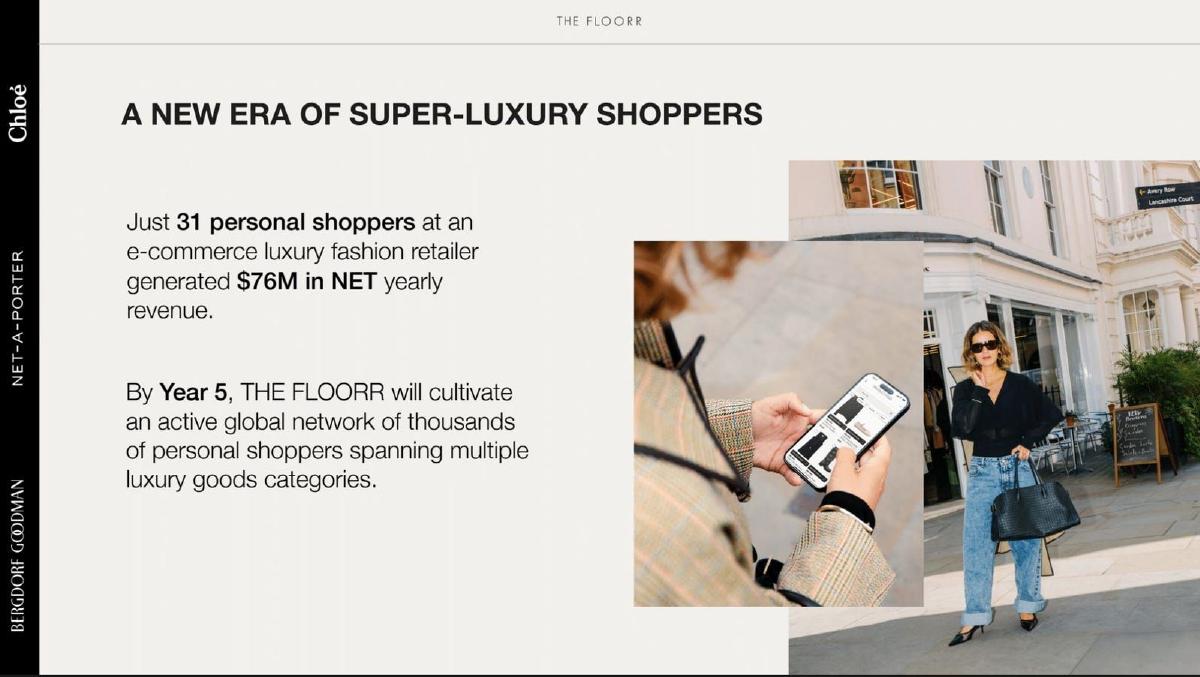 The Floorr pitch deck slide 3 of 12