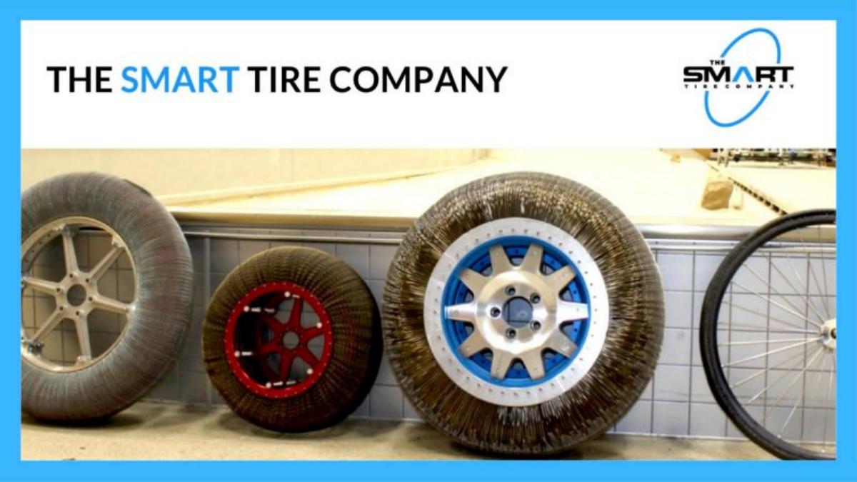 The Smart Tire Company pitch deck slide 1 of 17