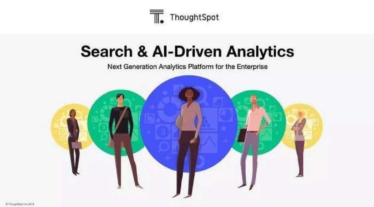 ThoughtSpot pitch deck slide 1 of 22