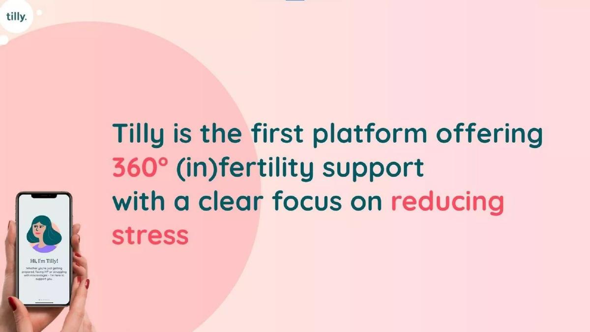 Tilly pitch deck slide 6 of 12