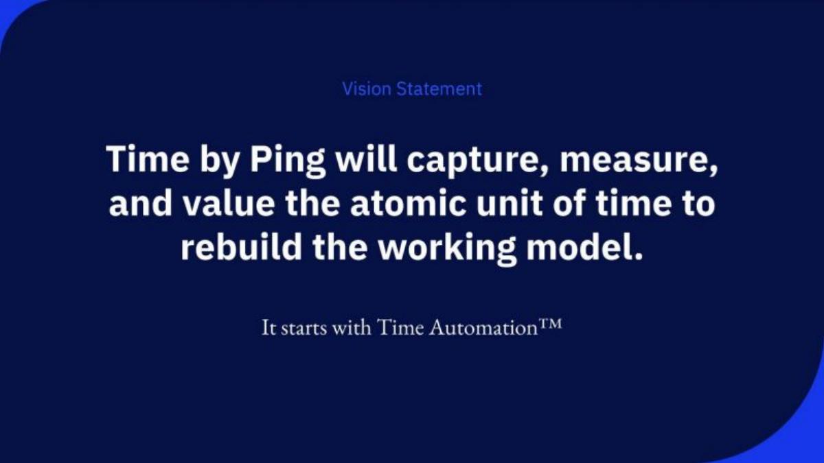 Time by Ping pitch deck slide 2 of 23