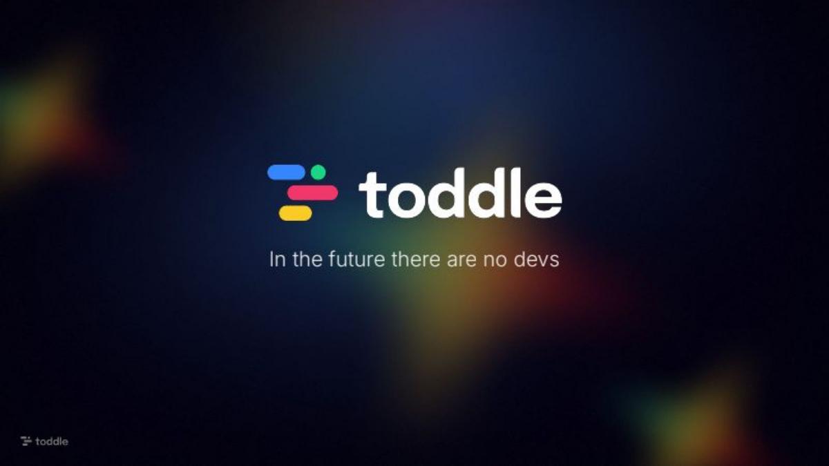 Toddle pitch deck slide 1 of 15