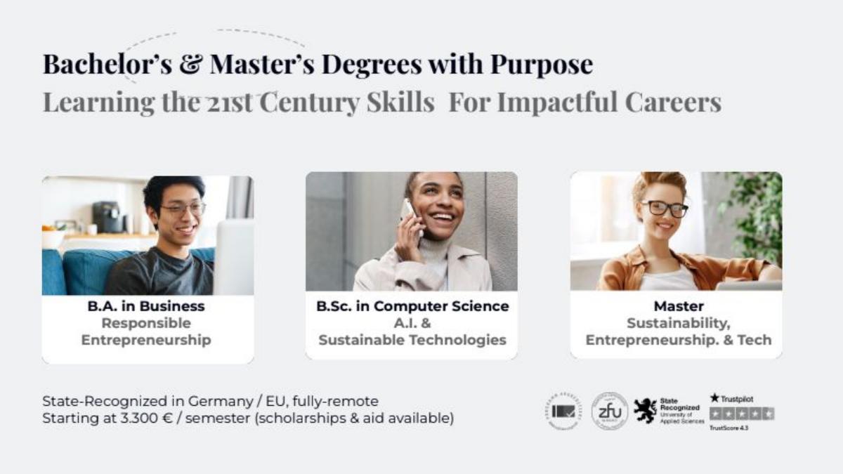 Tomorrow University of Applied Sciences pitch deck slide 6 of 11