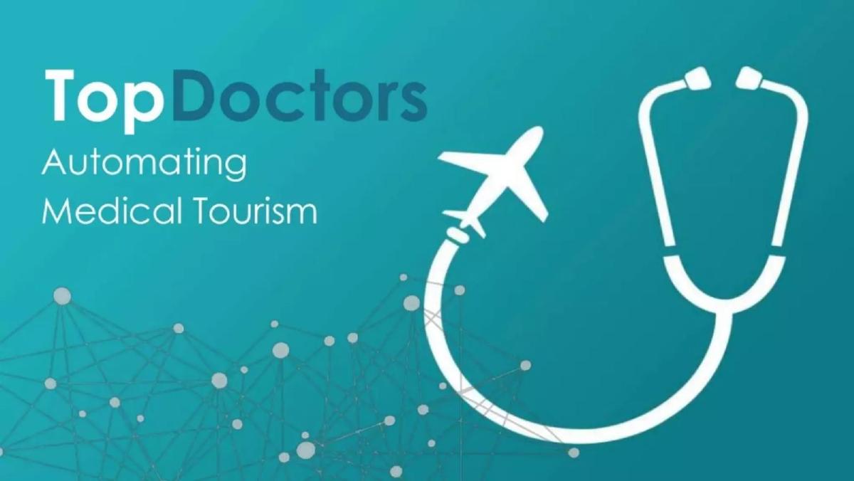 Top Doctors pitch deck slide 1 of 12