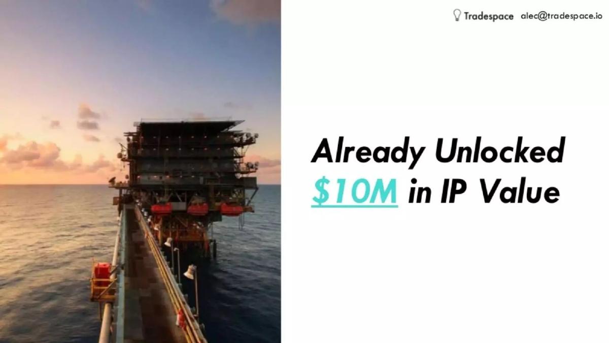 Tradespace pitch deck slide 5 of 8
