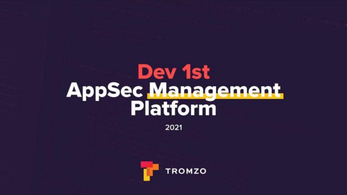 Tromzo pitch deck slide 1 of 17