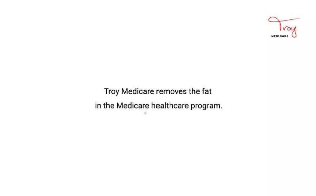 Troy Medicare pitch deck slide 2 of 17
