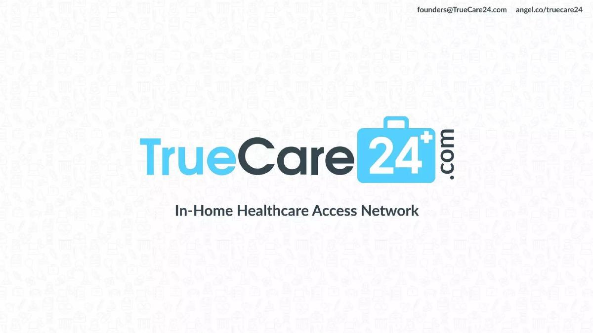 TrueCare24 pitch deck slide 1 of 11