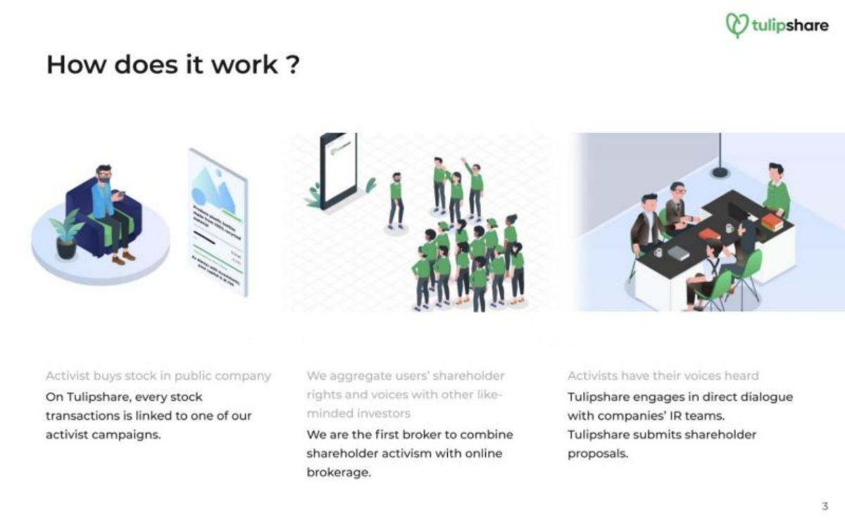 Tulipshare pitch deck slide 4 of 14