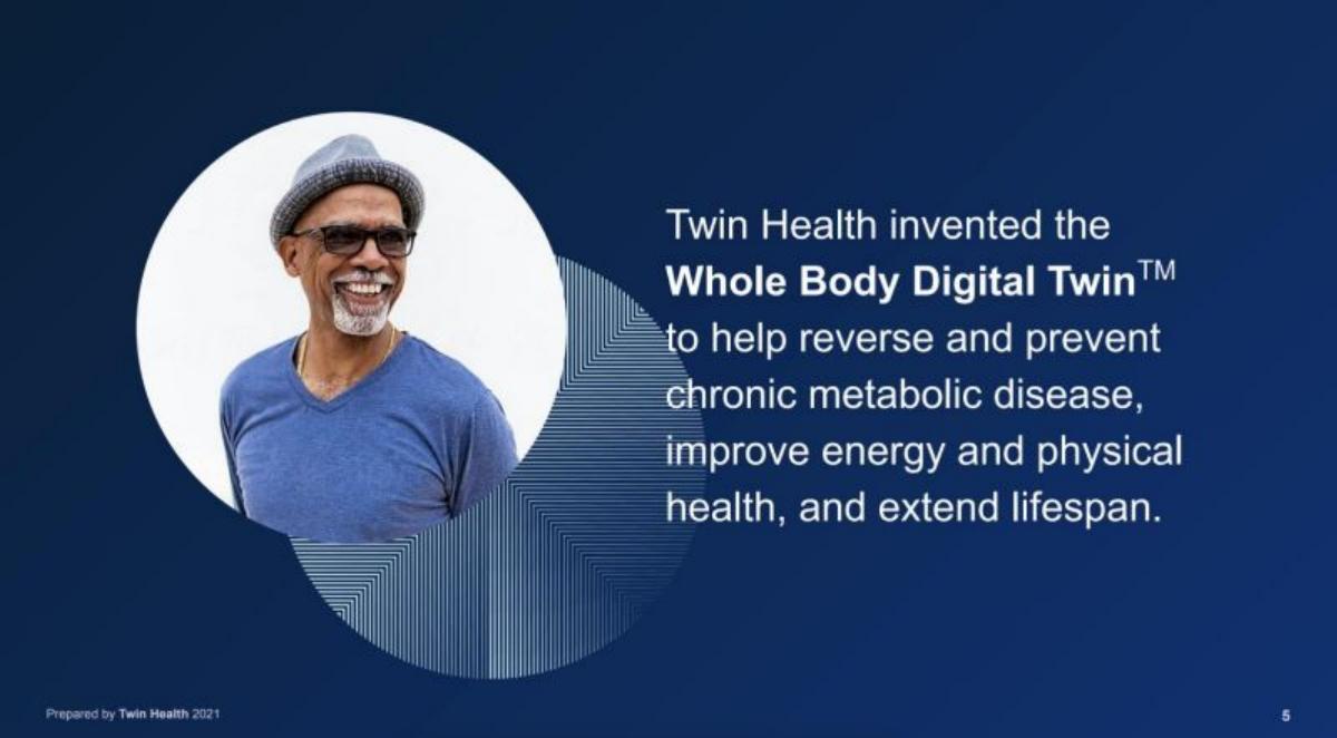Twin Health pitch deck slide 5 of 15
