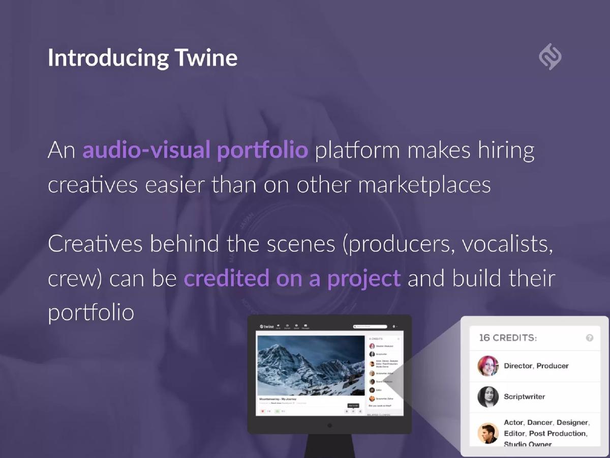 Twine pitch deck slide 6 of 15
