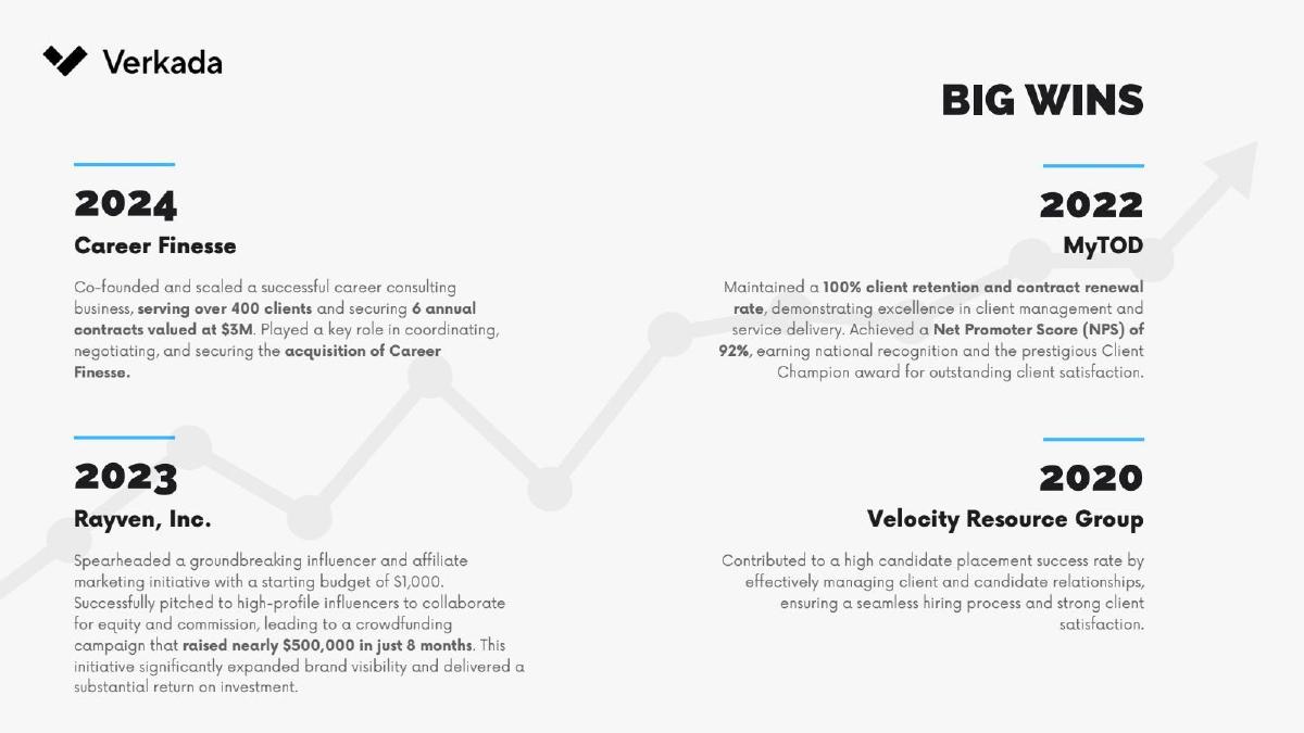Julissa Machado (Personal Pitch) pitch deck slide 5 of 7