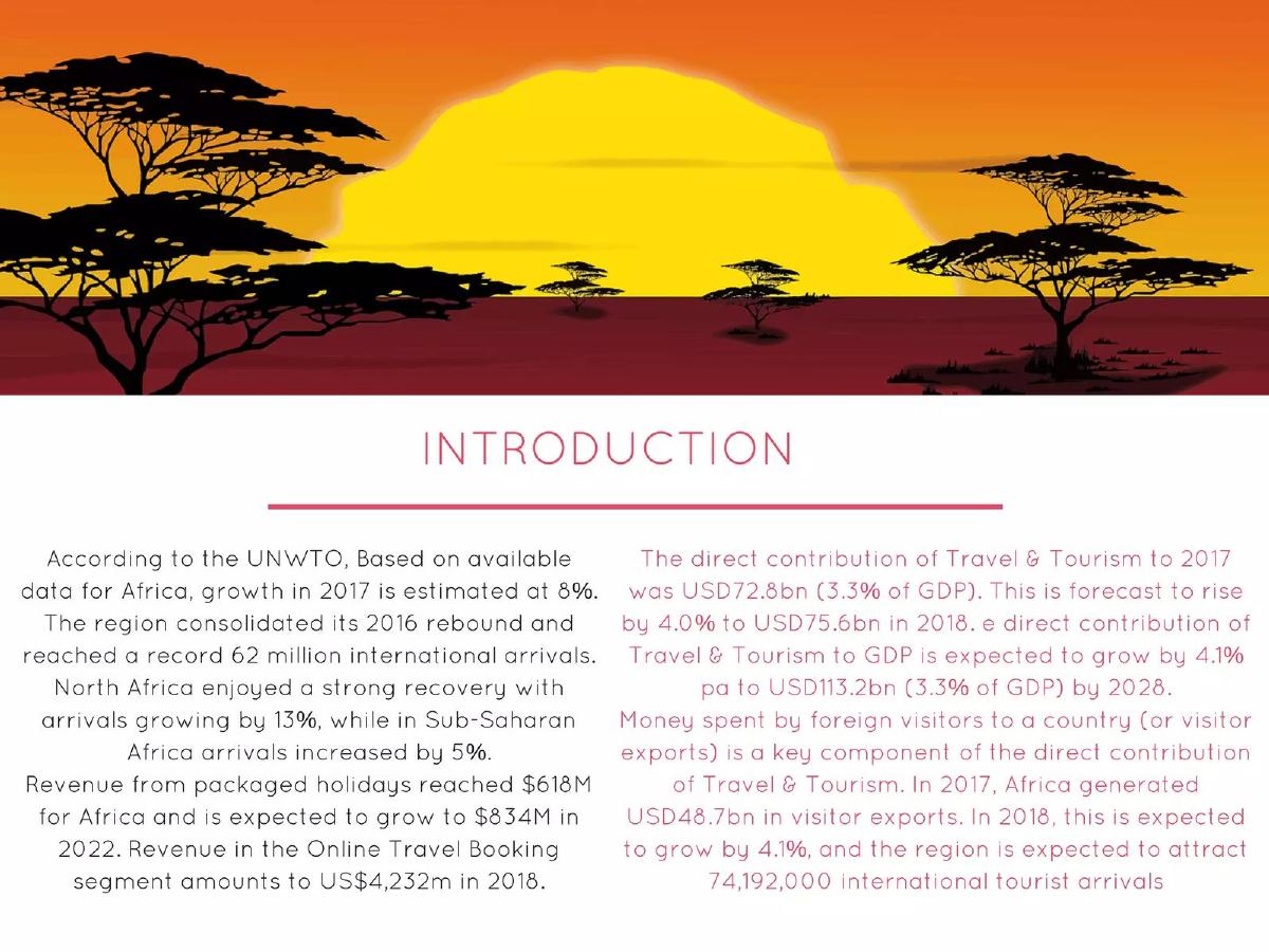 Uthando African Experiences pitch deck slide 3 of 21