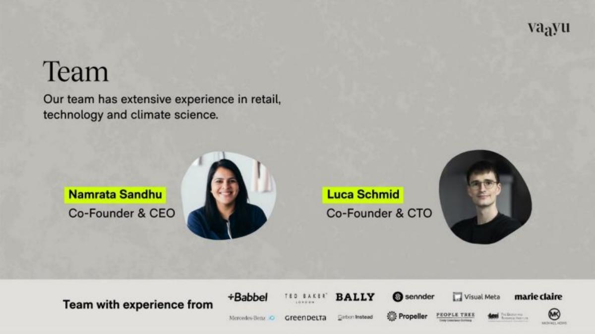 Vaayu pitch deck slide 5 of 12