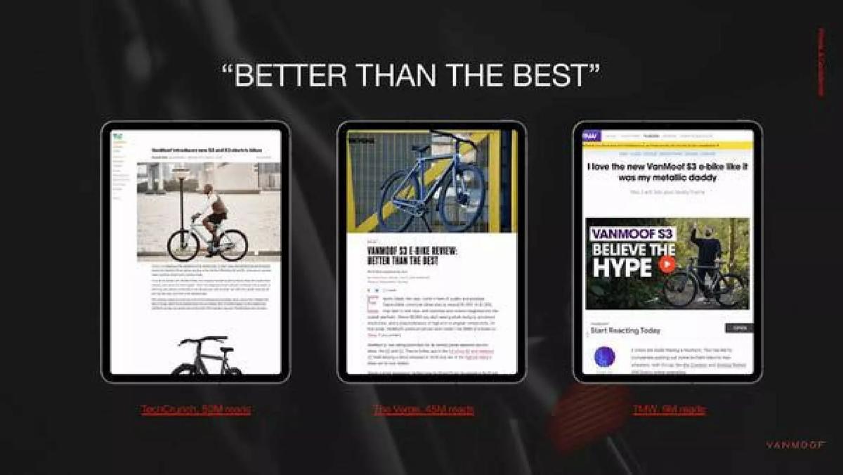 VanMoof pitch deck slide 6 of 8