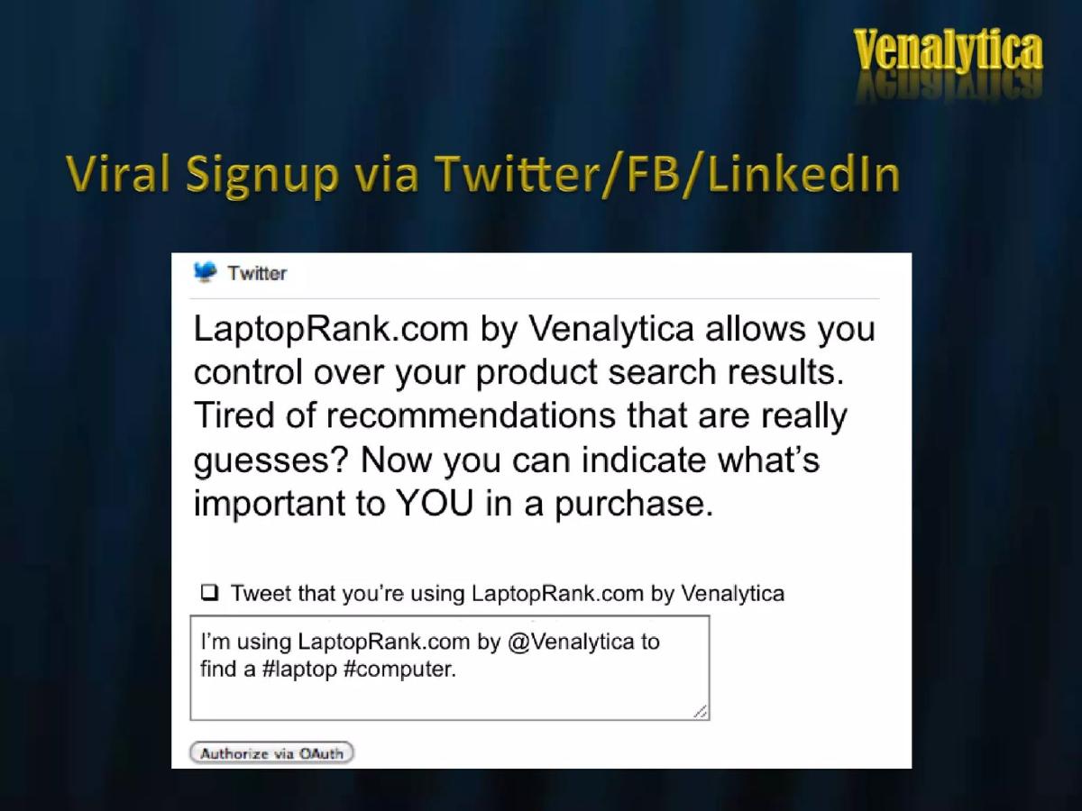 Venalytica pitch deck slide 6 of 29