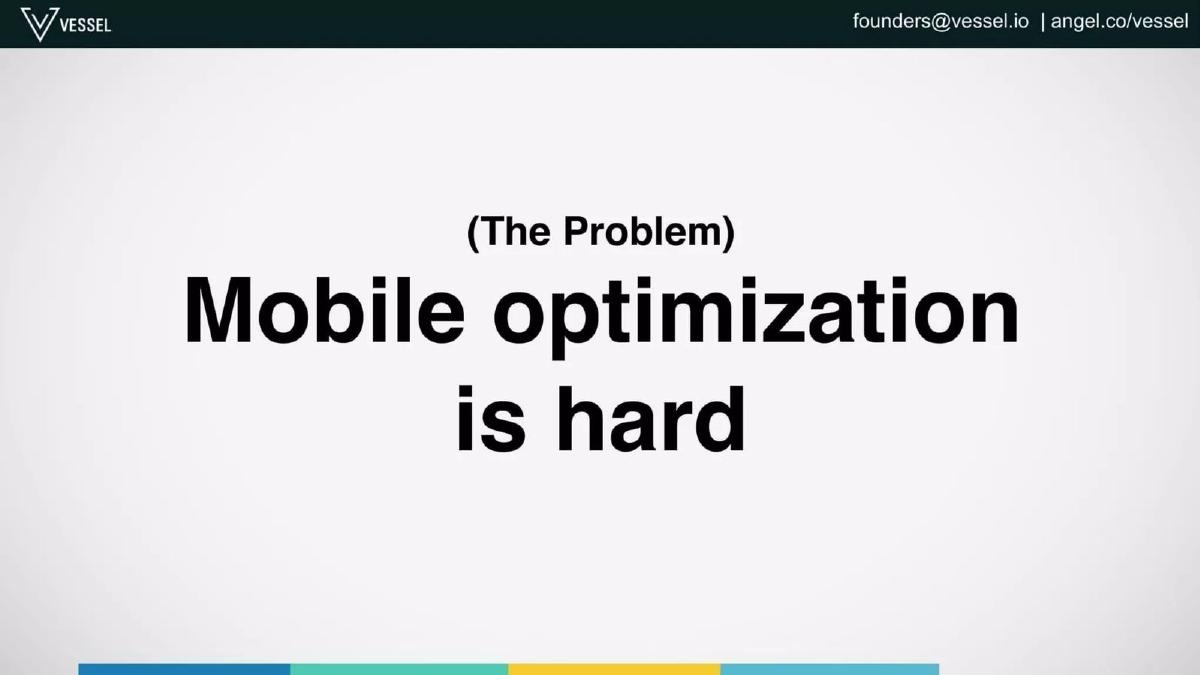 Vessel pitch deck slide 2 of 15