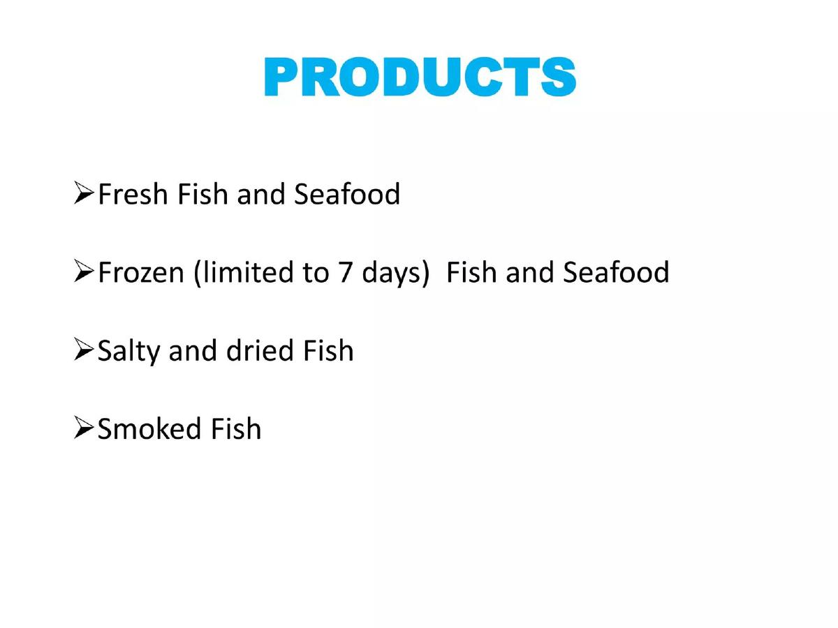VIAVY FISH SHOP pitch deck slide 4 of 9