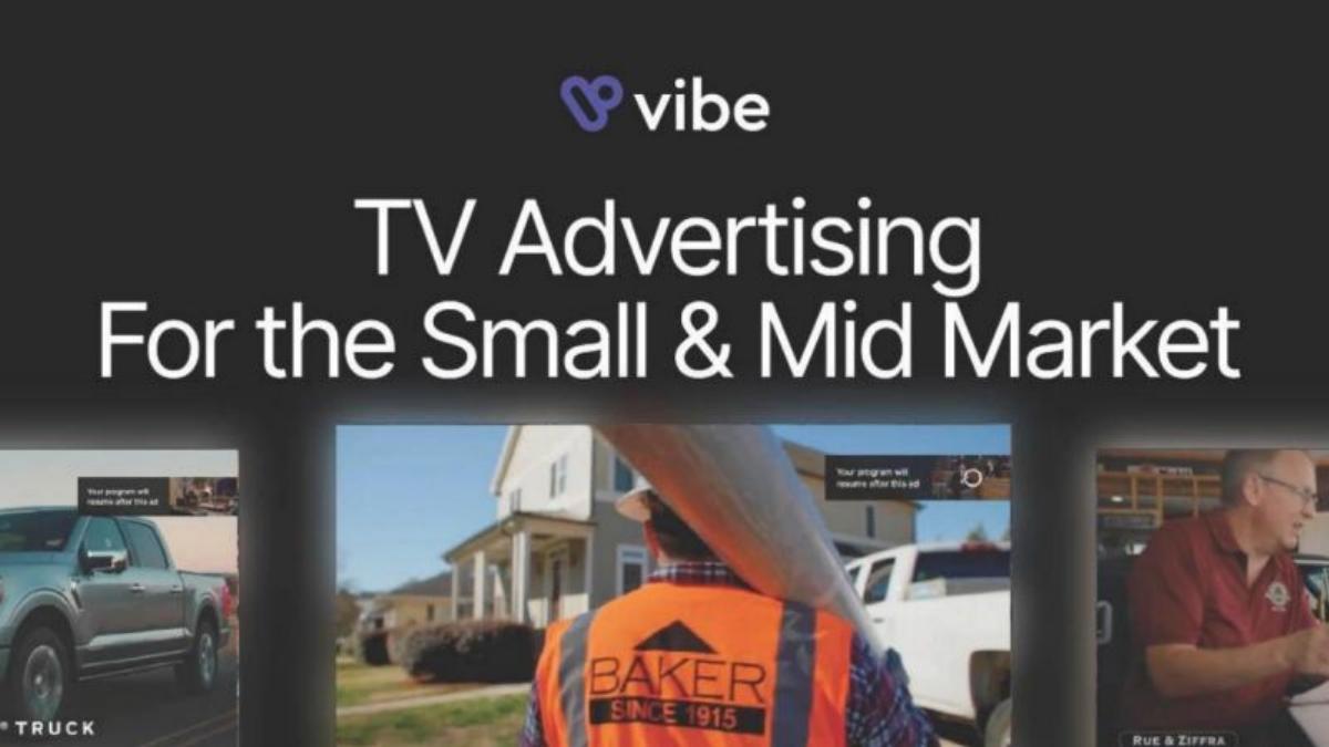 Vibe pitch deck slide 1 of 13