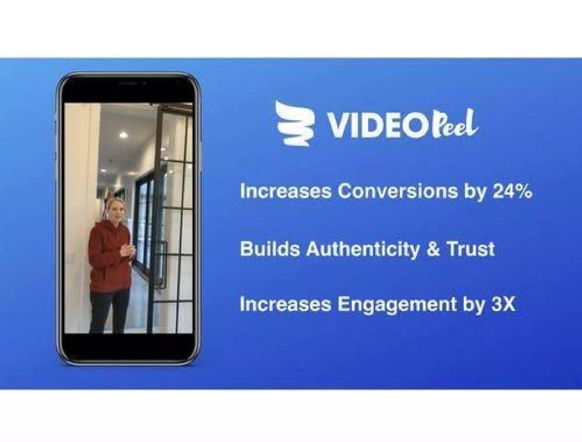 VideoPeel pitch deck slide 3 of 17