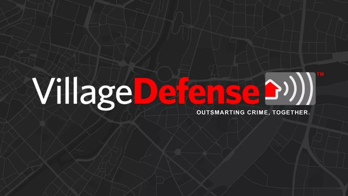 Village Defense pitch deck slide 1 of 16