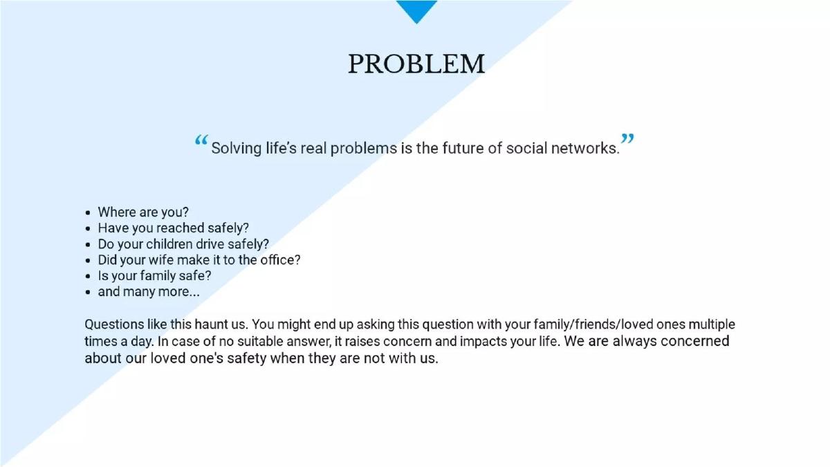Vind pitch deck slide 3 of 7