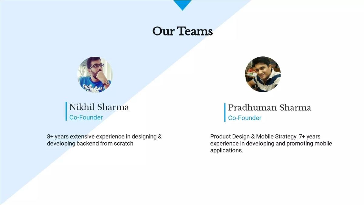 Vind pitch deck slide 6 of 7