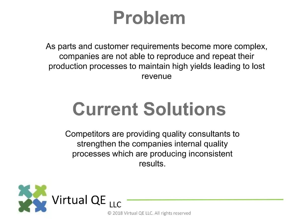 Virtual QE LLC pitch deck slide 4 of 13