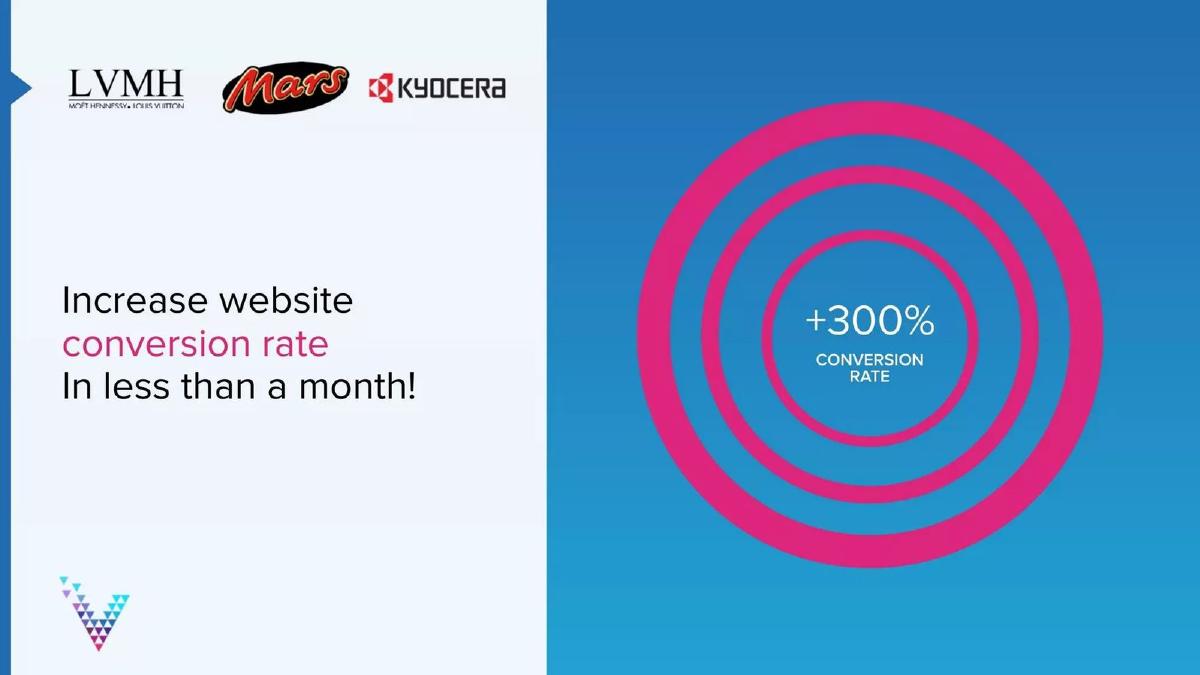 Visiblee pitch deck slide 3 of 8