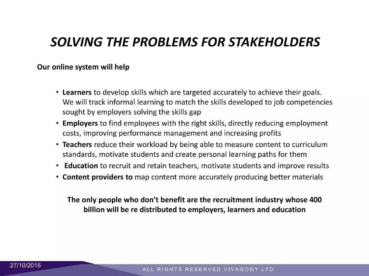 Vivagogy Ltd. pitch deck slide 4 of 7