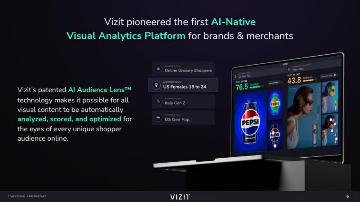 Vizit pitch deck slide 6 of 19