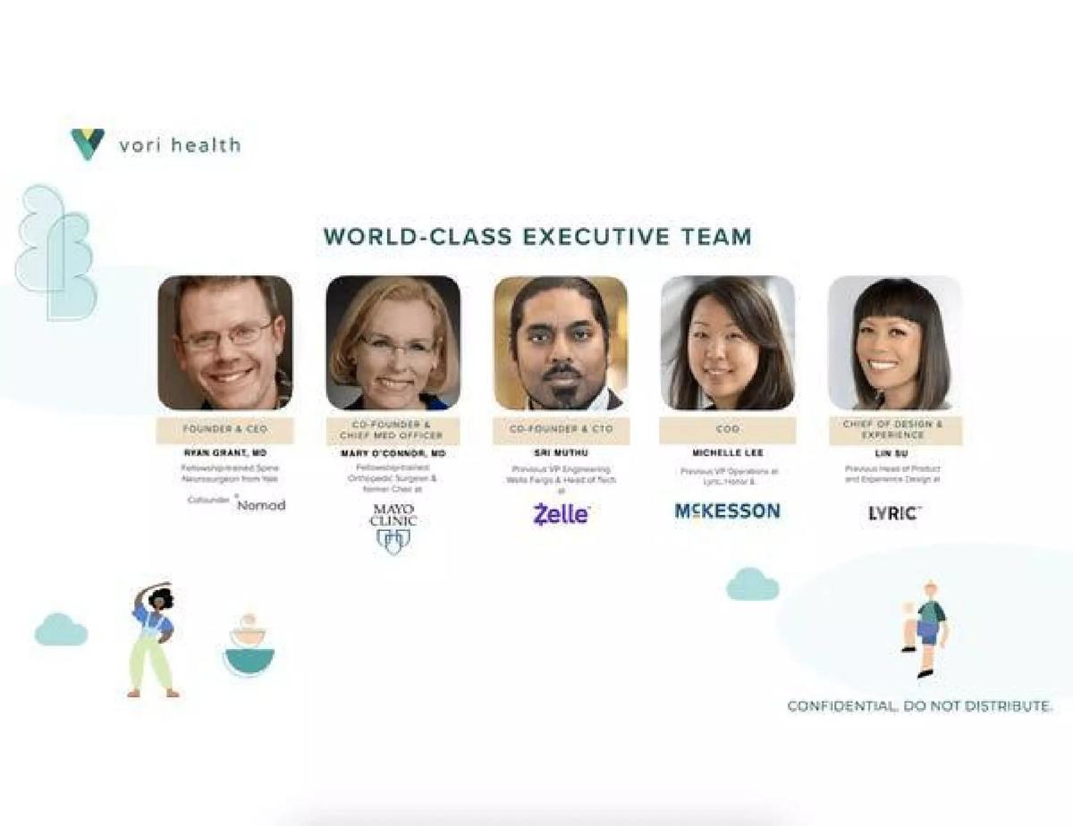 Vori Health pitch deck slide 2 of 11