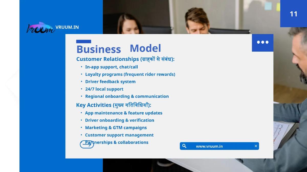 VRUUM pitch deck slide 11 of 45
