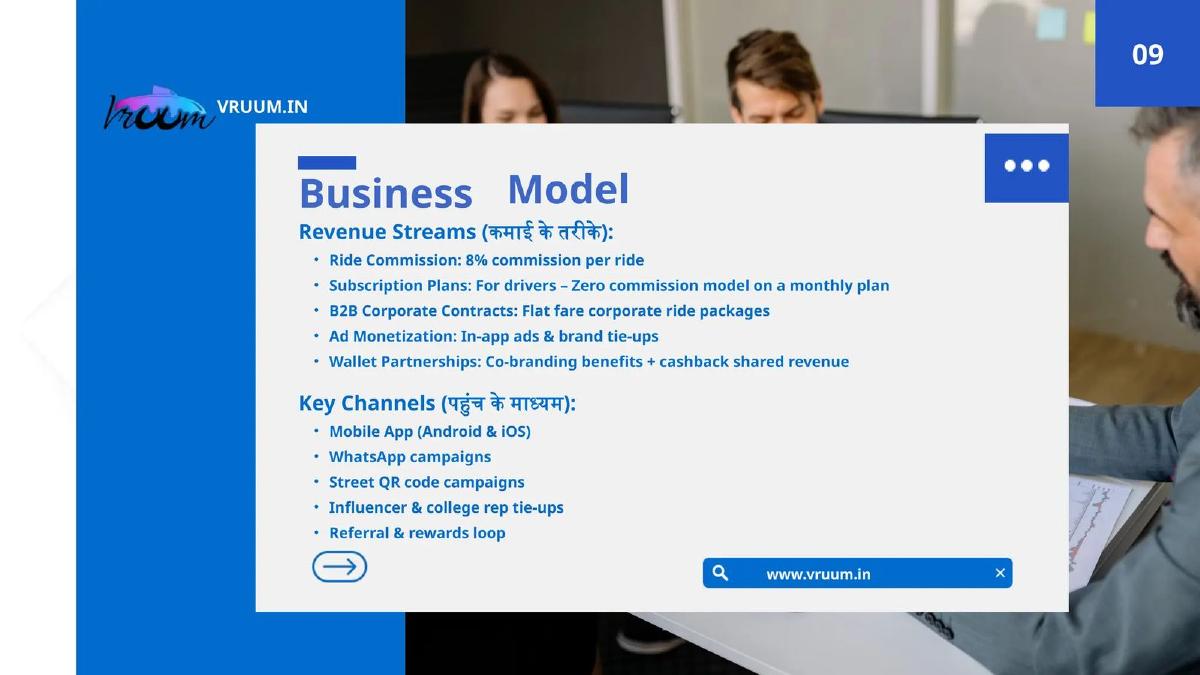 VRUUM pitch deck slide 9 of 45