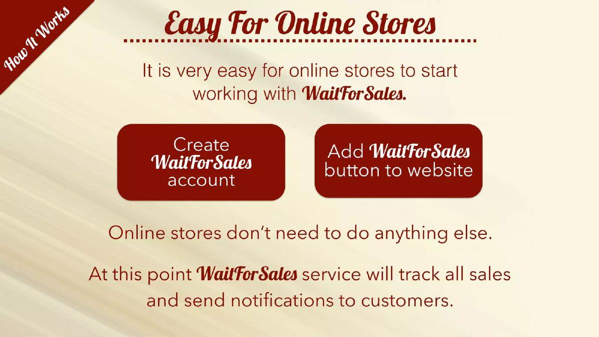 WaitForSales pitch deck slide 7 of 25