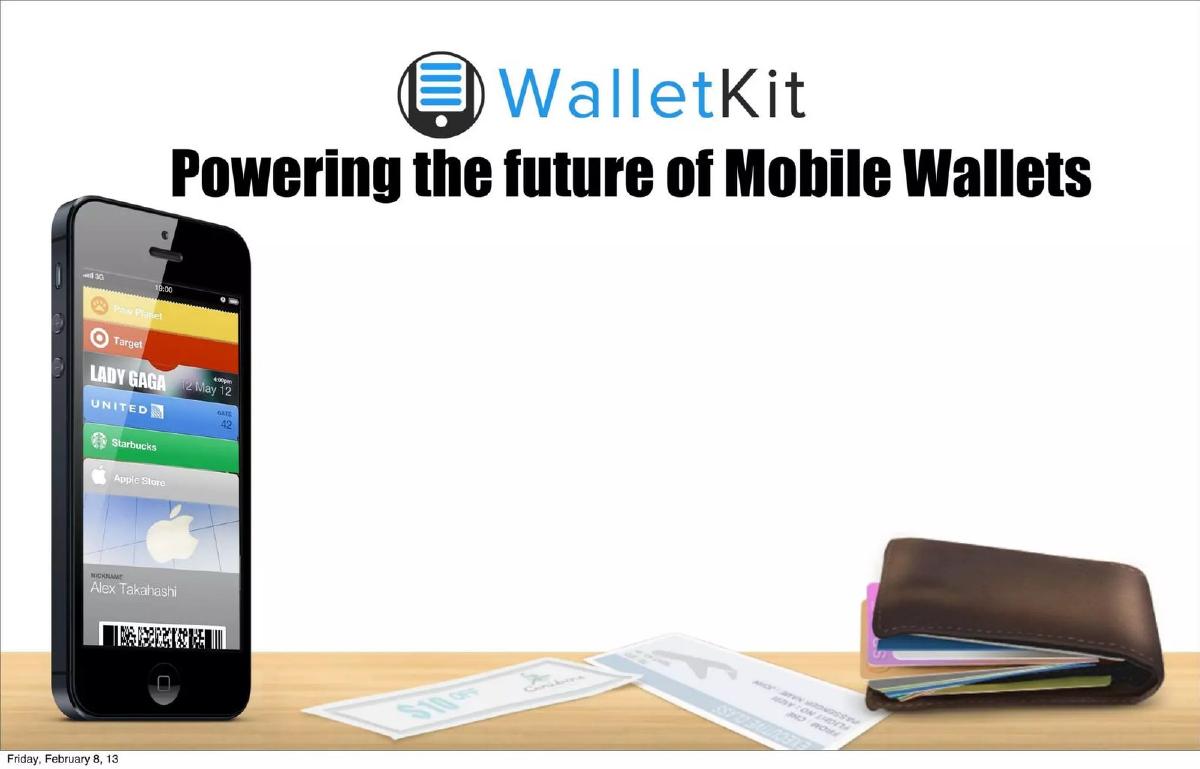 WalletKit pitch deck slide 1 of 34